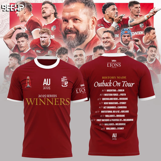 British & Irish Lions – Lions Series Trophy Champion T-Shirt