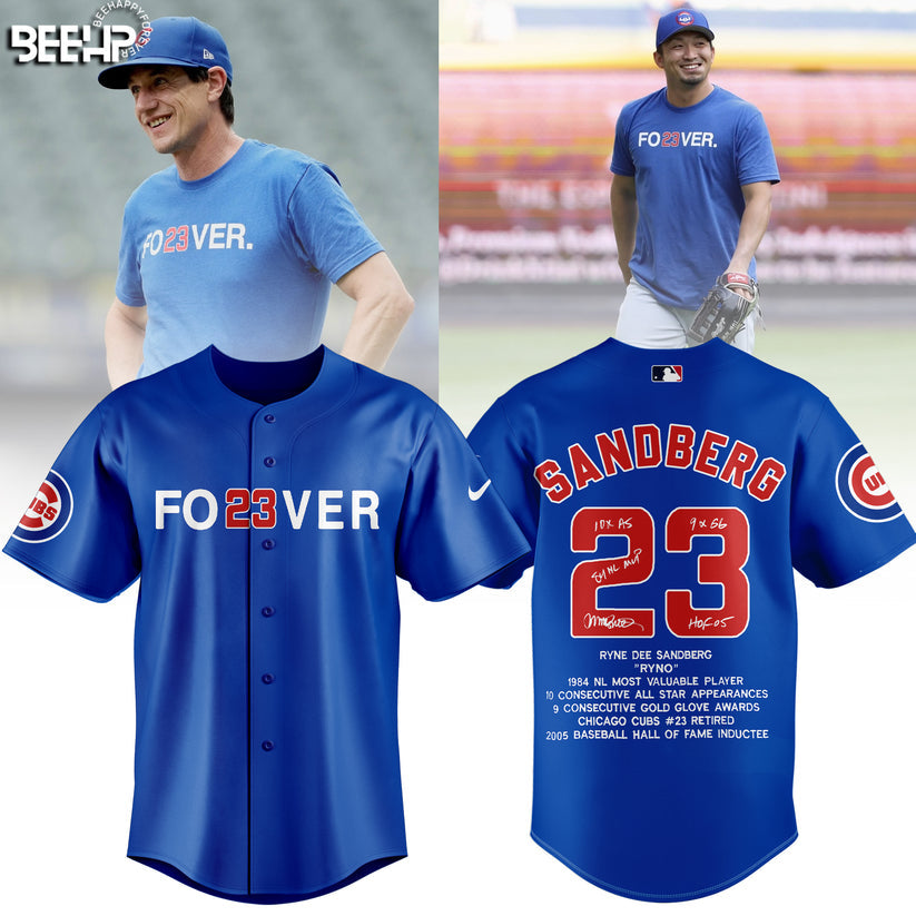 R.I.P Ryne Sandberg Forever 23 Jersey