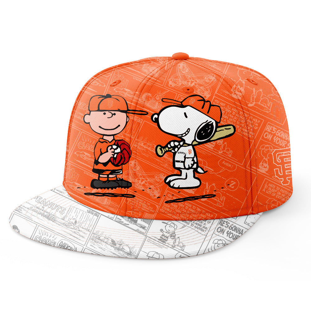 San Francisco Giants 75th Anniversary of Peanuts Baseball Jersey