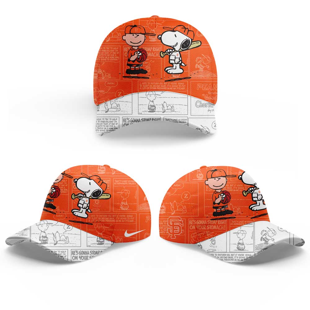 San Francisco Giants 75th Anniversary of Peanuts Hoodie