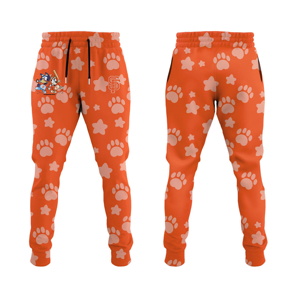 San Francisco Giants Bluey and Bingo Baseball Jersey