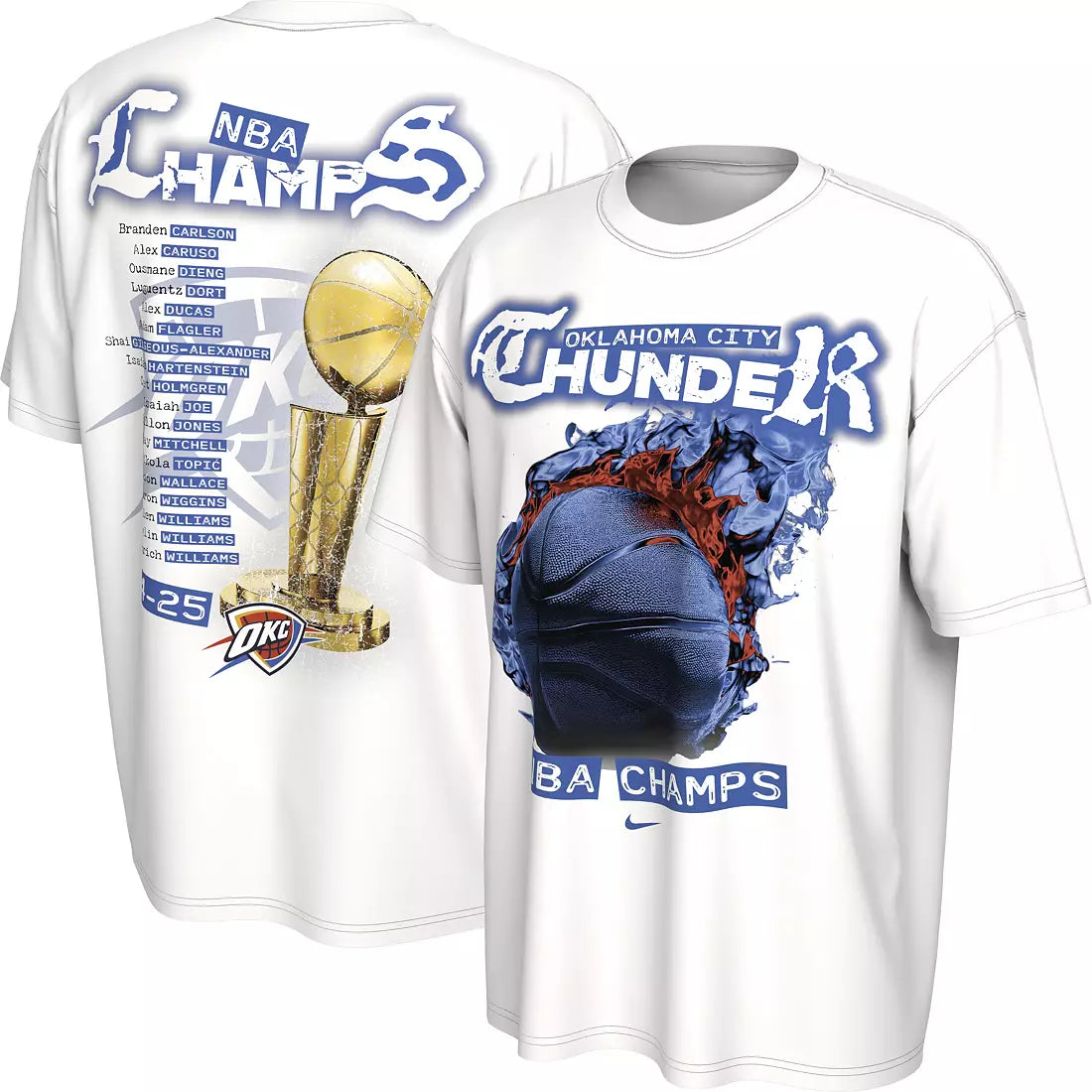 Champions Oklahoma City Thunder Parade T-Shirt