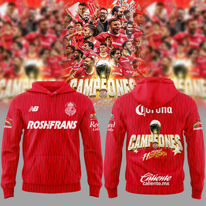 Toluca Campeón 2025 Liga MX T-Shirt