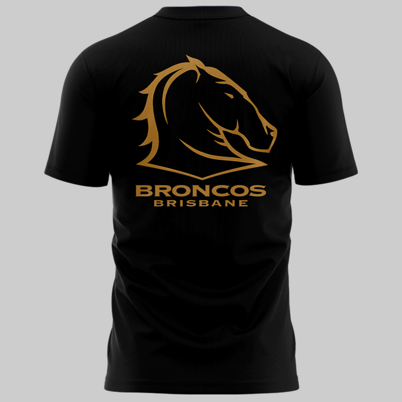 Brisbane BroncoNEVER BACK DOWN Limited Edition T Shirt