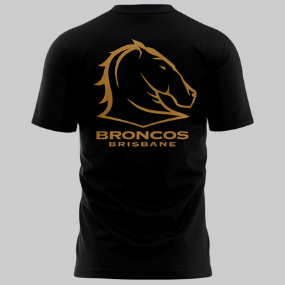 Brisbane BroncoNEVER BACK DOWN Limited Edition T Shirt