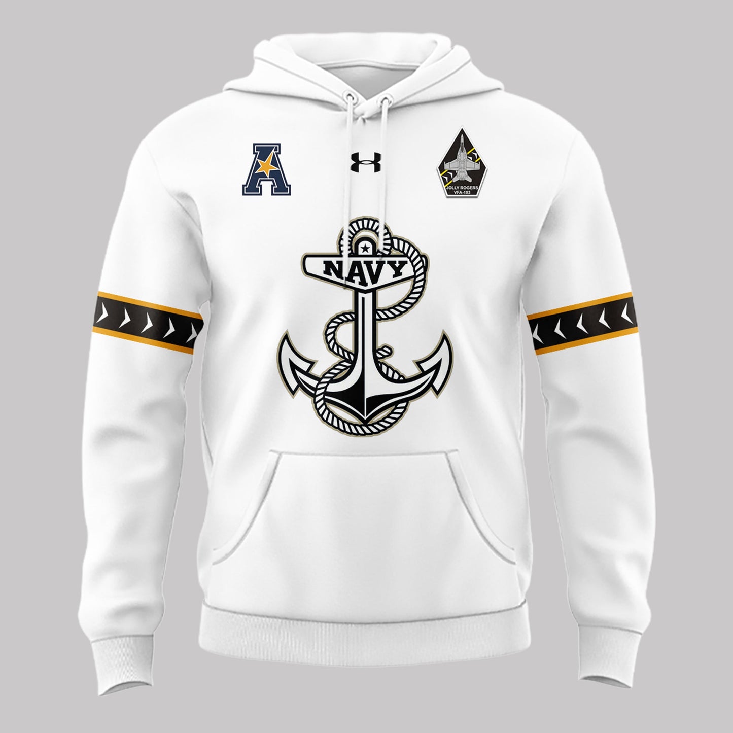 Special New Jolly Rogers Navy Midshipmen Hoodie