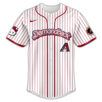 Arizona Diamondbacks MLB x Hello Kitty Night Jersey Editions Limited