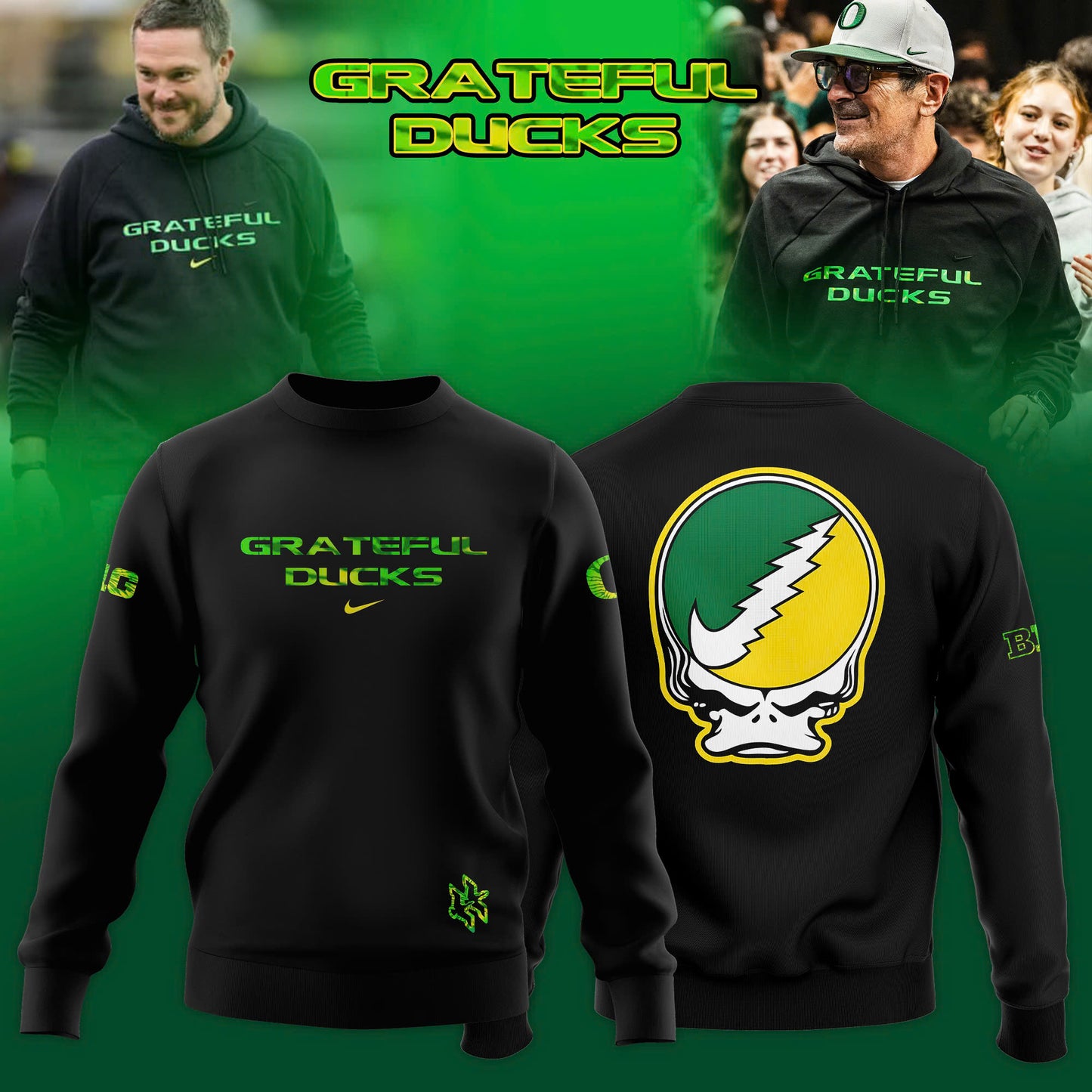 _Oregon Ducks x Grateful Dead Special Edition Sweatshirt