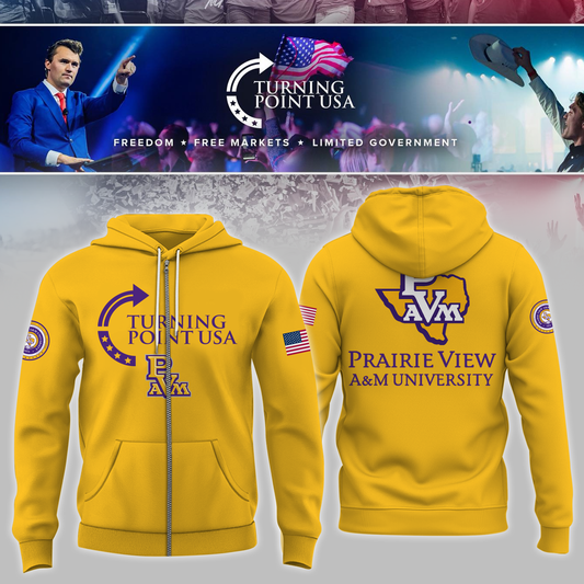 Prairie View University x Turning Point USA Zip Hoodie