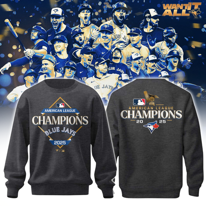 Toronto Blue Jays – 2025 American League Champions Sweatshirt V3