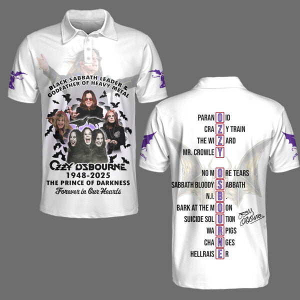 Premium OZOB 3D Polo White