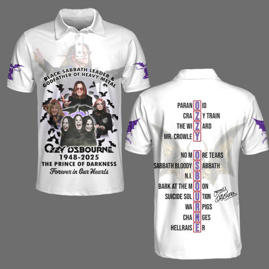 Premium OZOB 3D Polo White