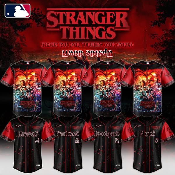 Stranger Things Jersey 2025 Editions Limited + Selling Out Fast V2