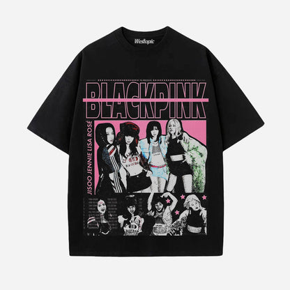 BIACK PINK Tee For Deadline Tour