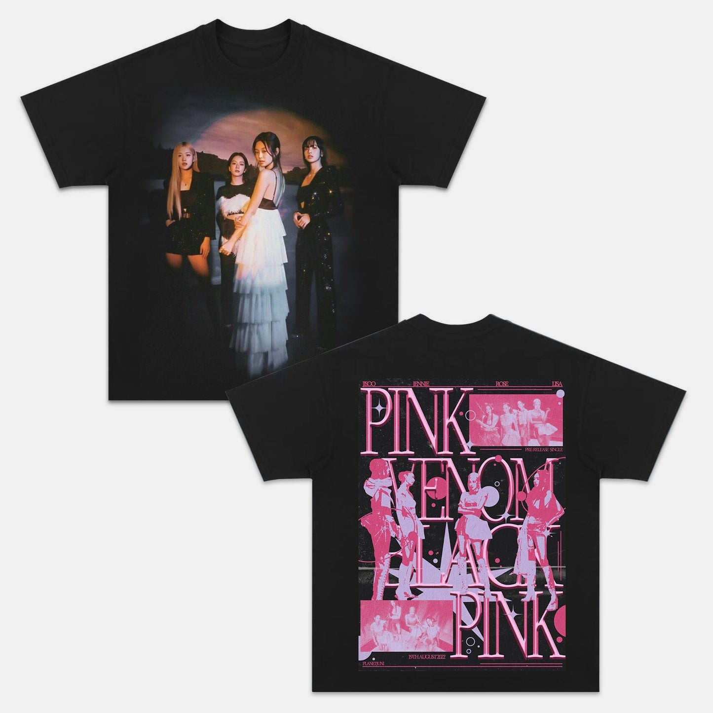 BIACK PINK 2T 1.0 Tee For Deadline Tour