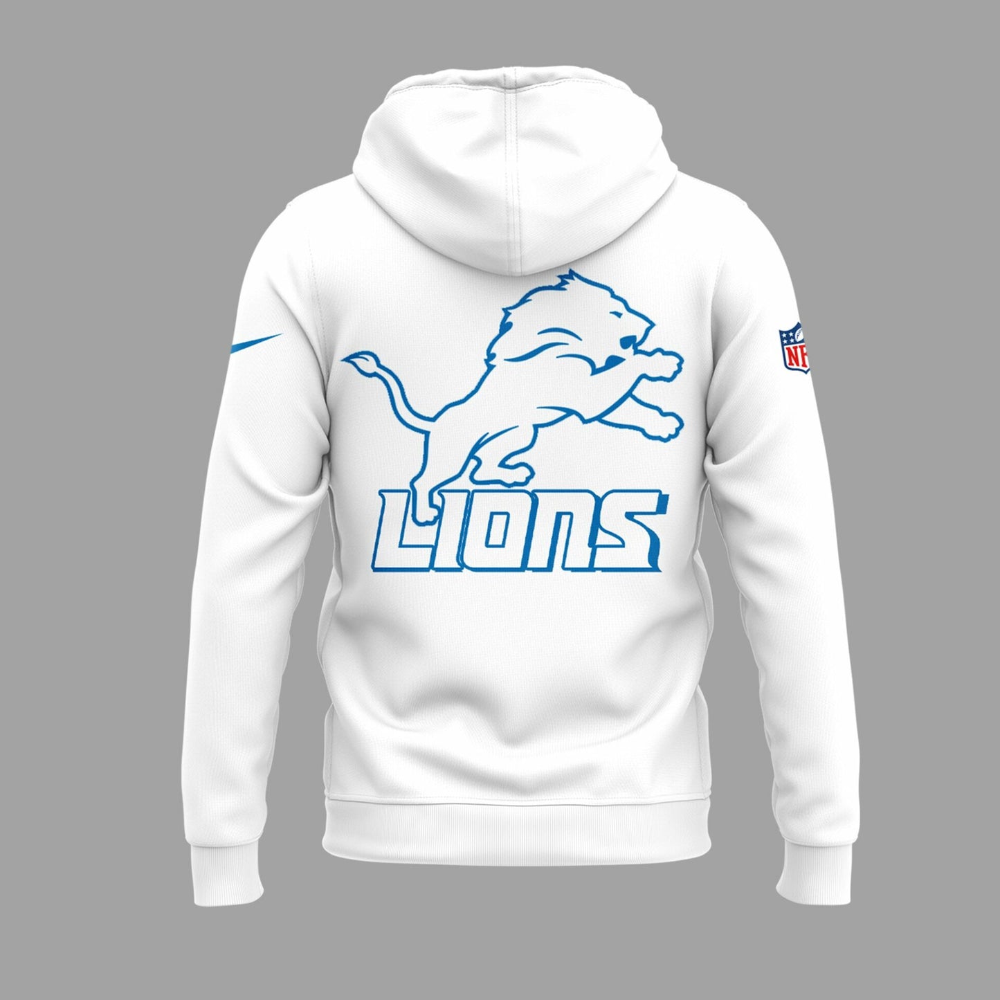 D.Lions 2024 Limited "The 313" White Hoodie