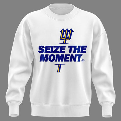 Seattle Mariners SEIZE THE MOMENT White Sweater