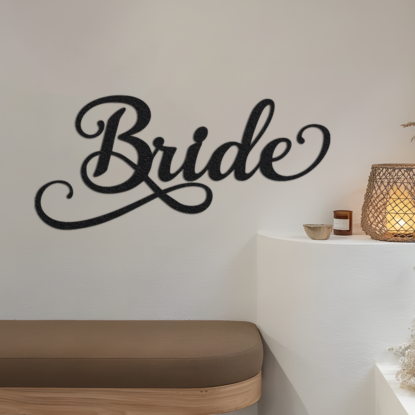 Bride Sign Metal Wall Art, Laser Cut Metal Sign Bride Wall Art, Above Bed Decor Aesthetic Wall Art, Bridesmaid Gifts