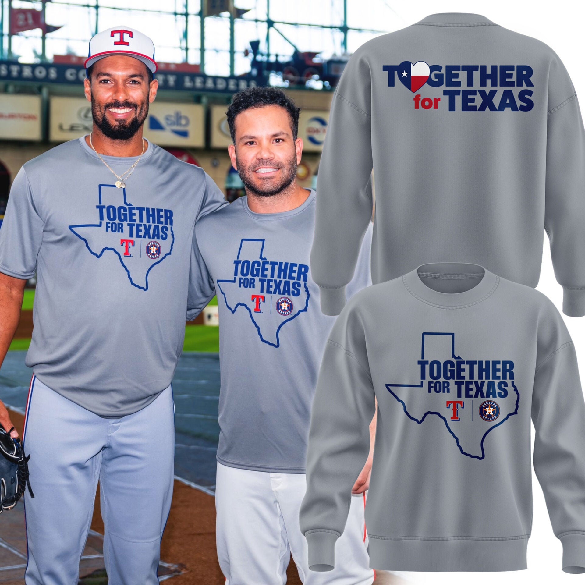Together for Texas 2025 Limited Edition Sweatshirt