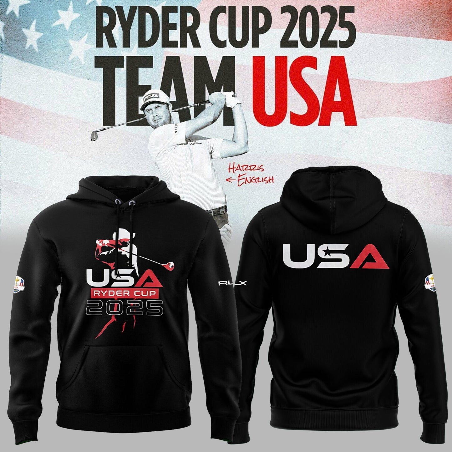 Special New Ryder Cup USA Hoodie 2025