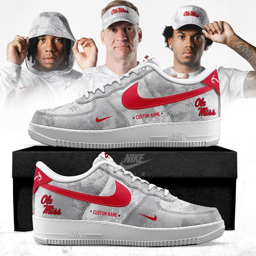 Ole Miss Rebels Realtree Special Edition AF1 Sneakers