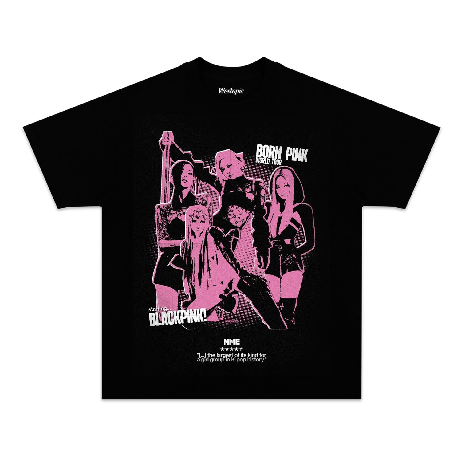 BLACKPINK 5 Tee For Deadline Tour
