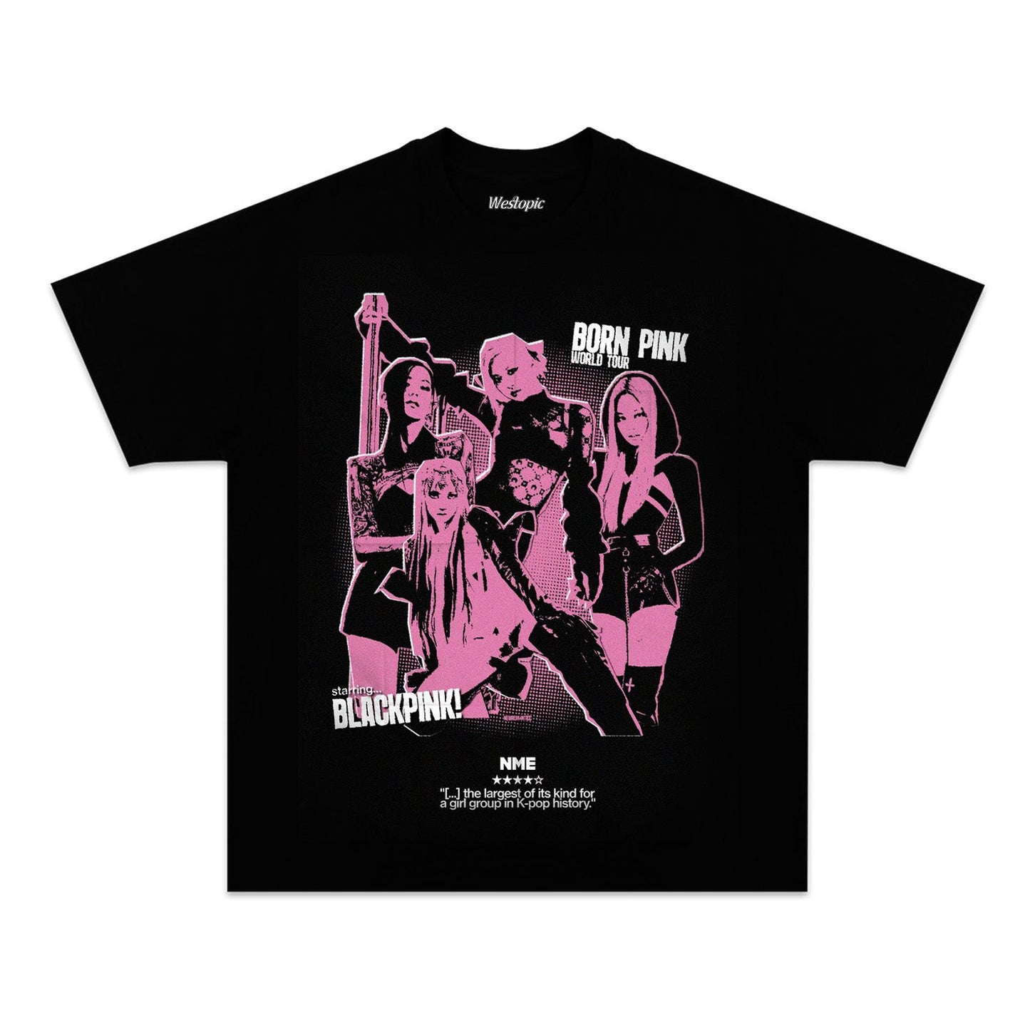 BLACKPINK 5 Tee For Deadline Tour