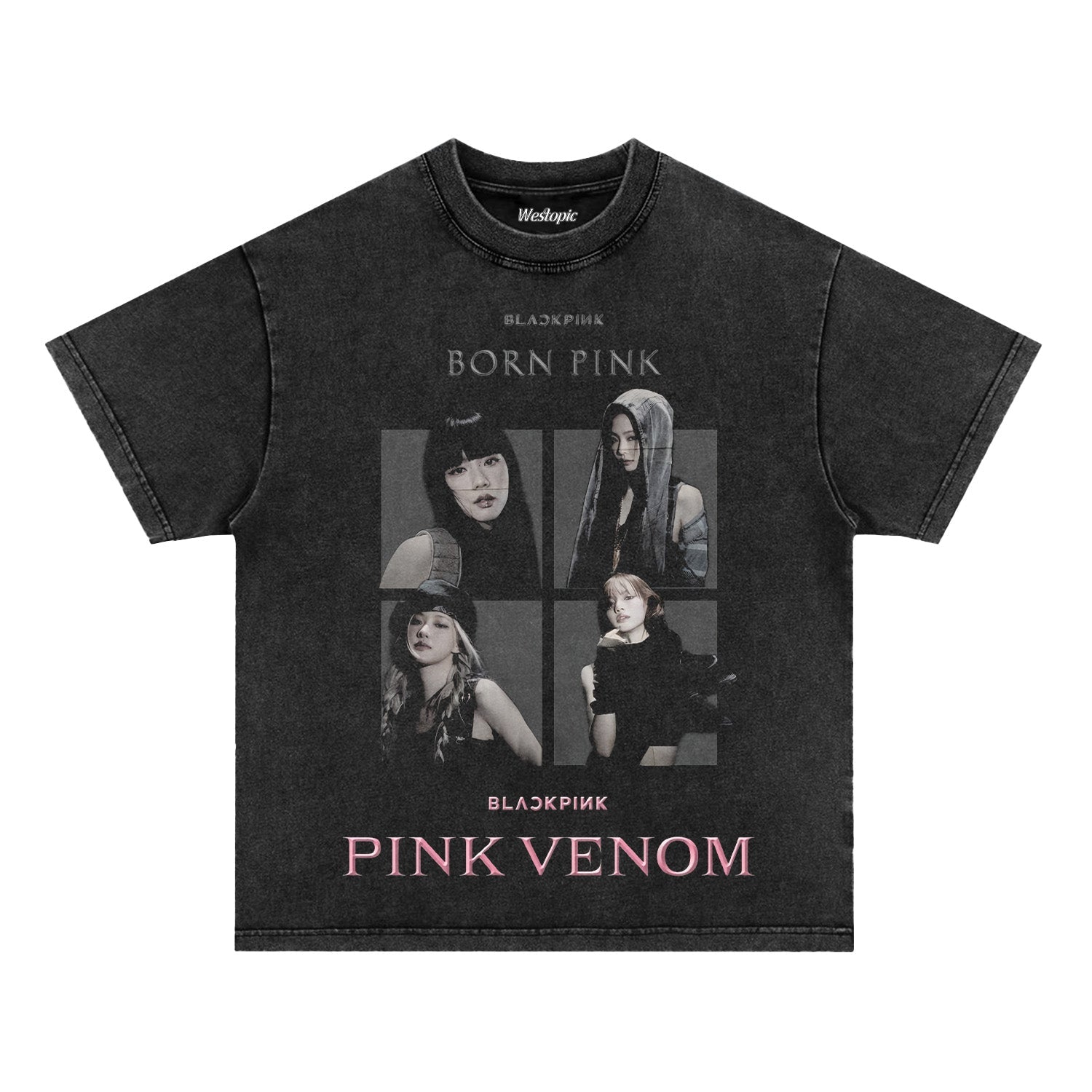 BLACKPINK 7 Tee For Deadline Tour