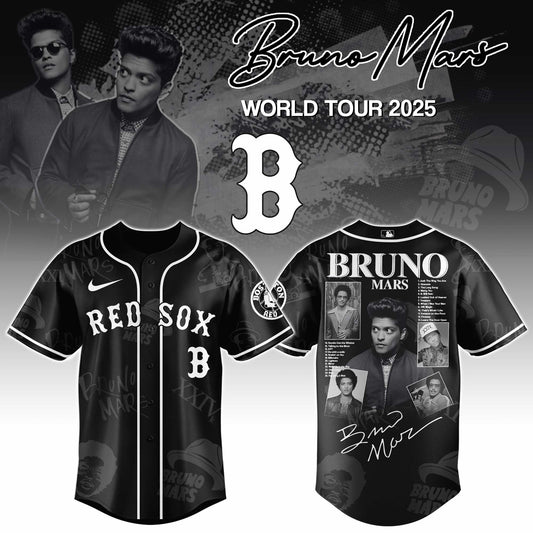 BR Sox x Bruno Mars at Park MGM  2025 Jersey Editions Limited +Selling Out Fast