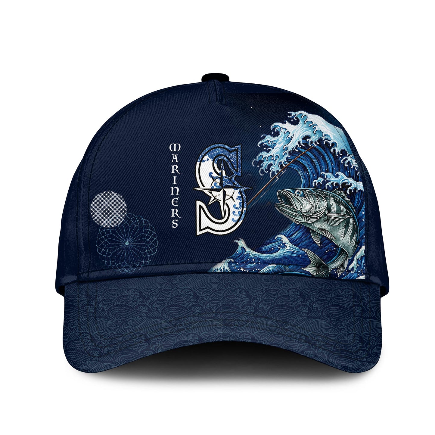 Seattle Mariners x Wave Hunter Fishing Limited Edition Long Sleeve Hoodie 2025