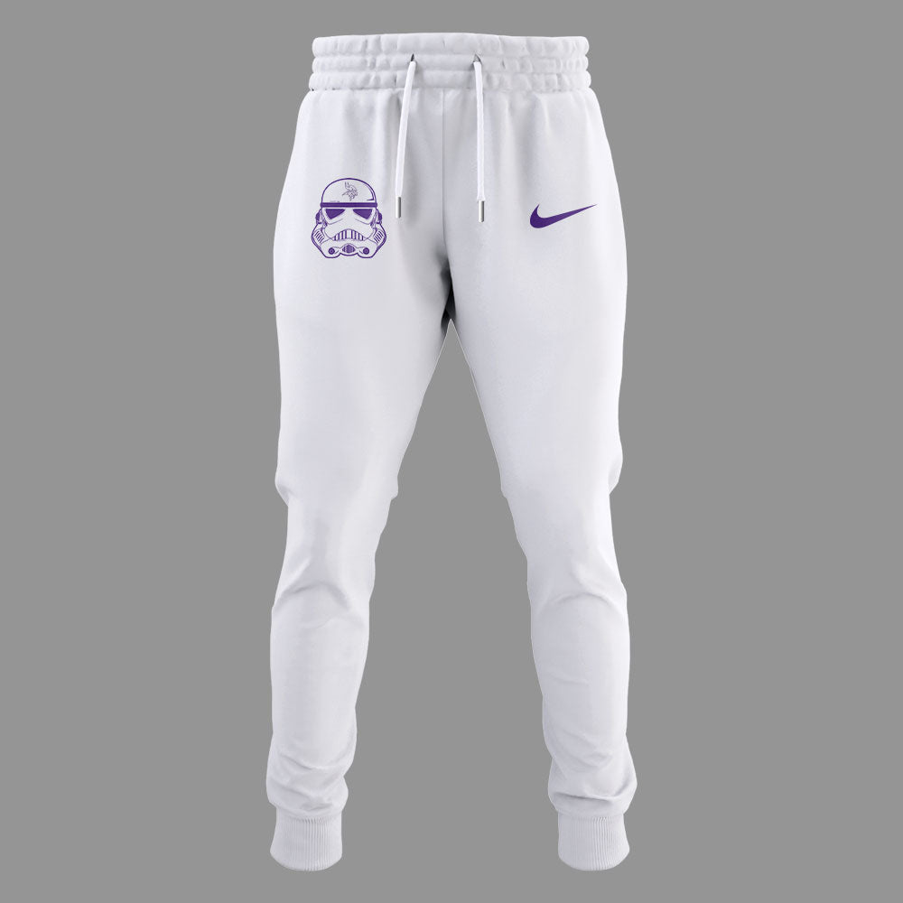 Premium Minnesota Vikings Merch - Limited Edition Minnesota Viking x Storm Trooper Hoodie 2025 - Gear Up For Game Day
