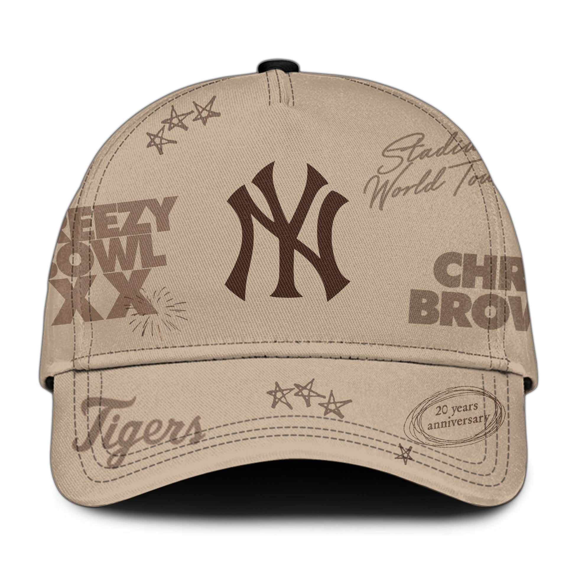 NY Yankees x Chris Brown Breezy Bowl XX World Tour 2025 Jersey Editions Limited