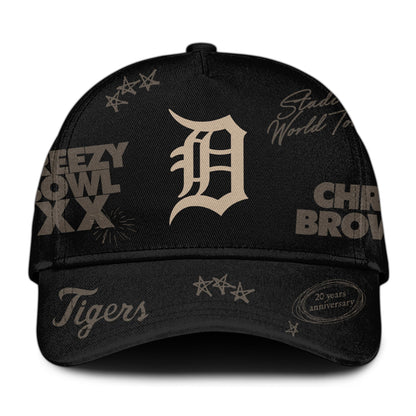 Detroit Tigers x Chris Brown Breezy Bowl XX World Tour 2025 Jersey Editions Limited