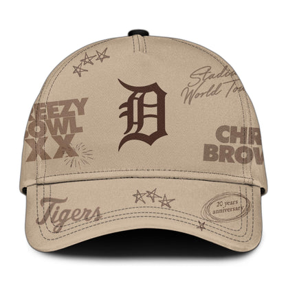 Detroit Tigers x Chris Brown Breezy Bowl XX World Tour 2025 Jersey Editions Limited