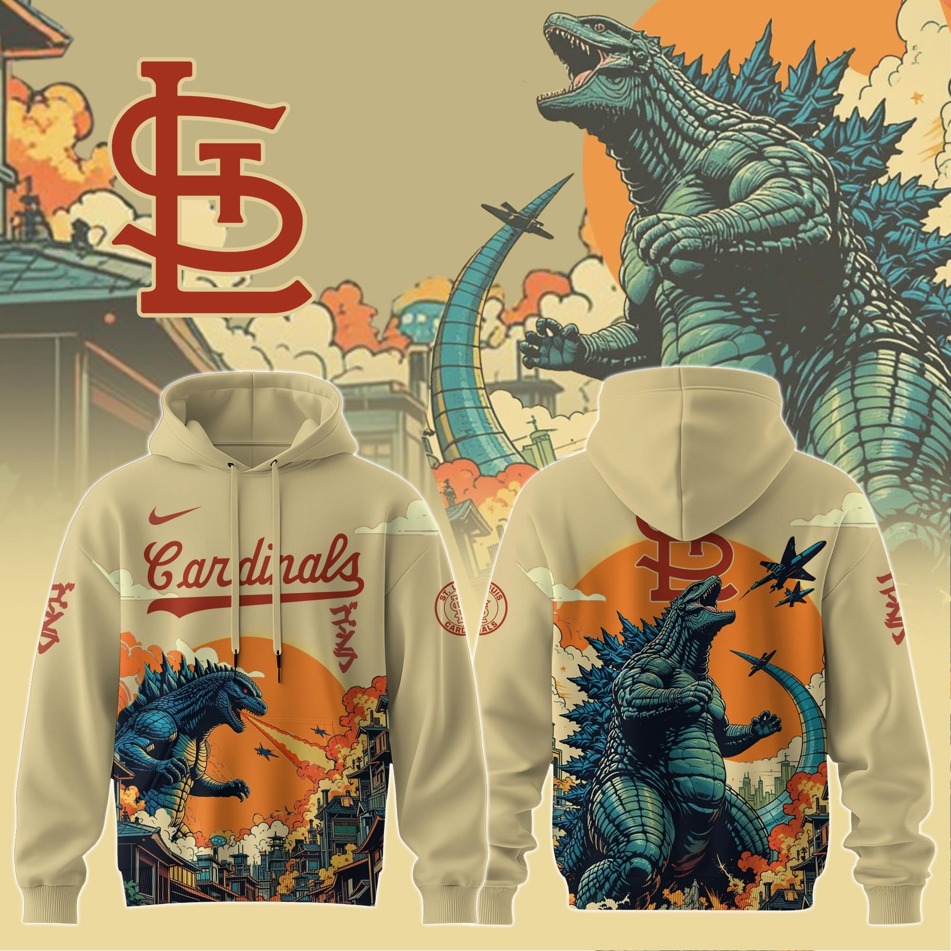 STL Special Godzilla Limited Edition Hoodie