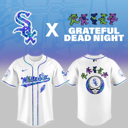 Chicago White Sox 2025 Grateful Dead Night Limited Jersey