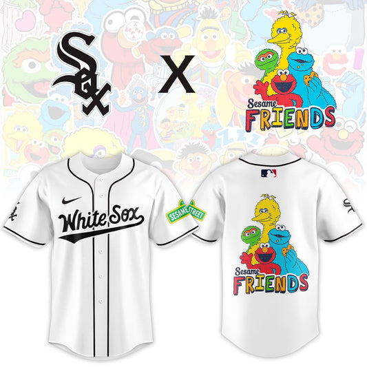 Chicago White Sox 2025 Sesame Street Night Limited Jersey
