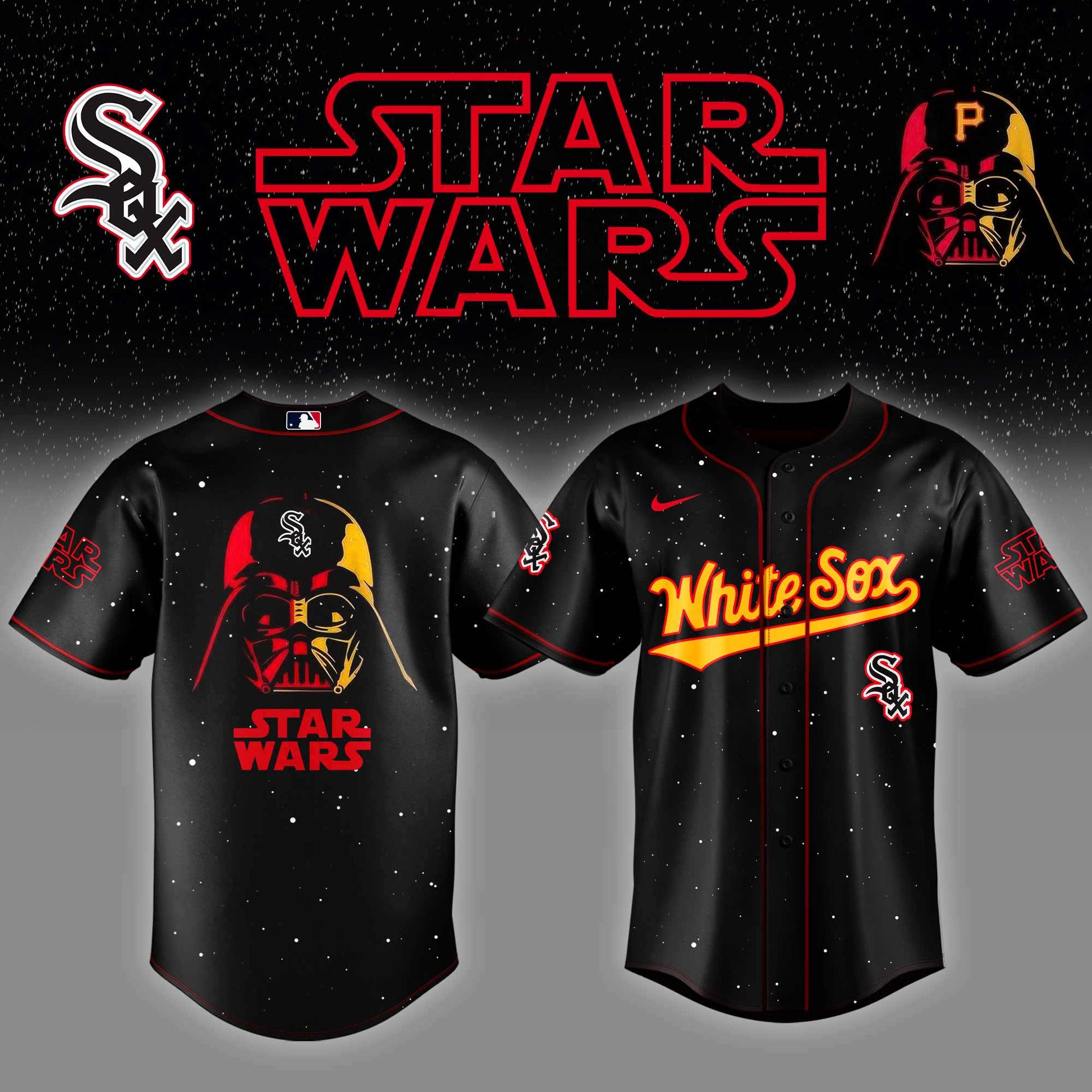 Chicago White Sox x Stars Wars Night Baseball Jersey Editions Limited