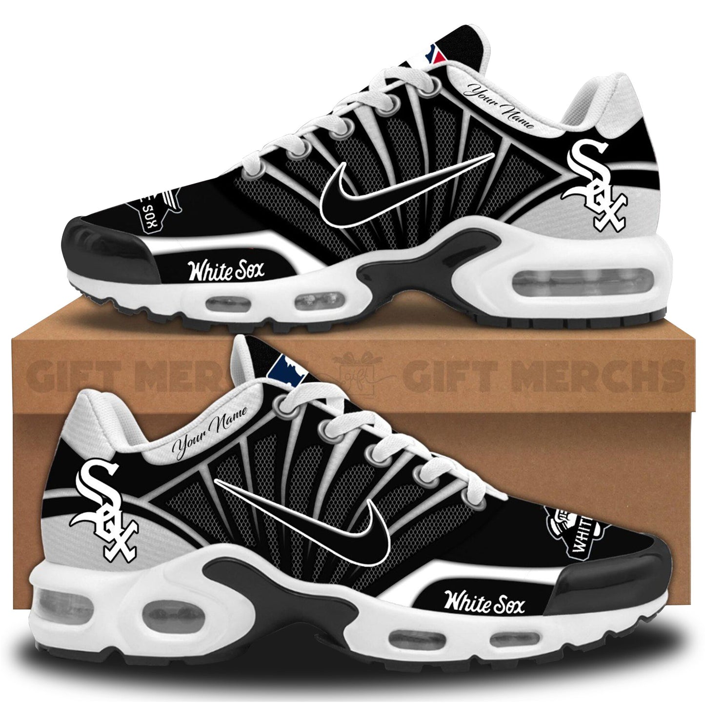 Chicago White Sox Customized Sport Shoes PT66016