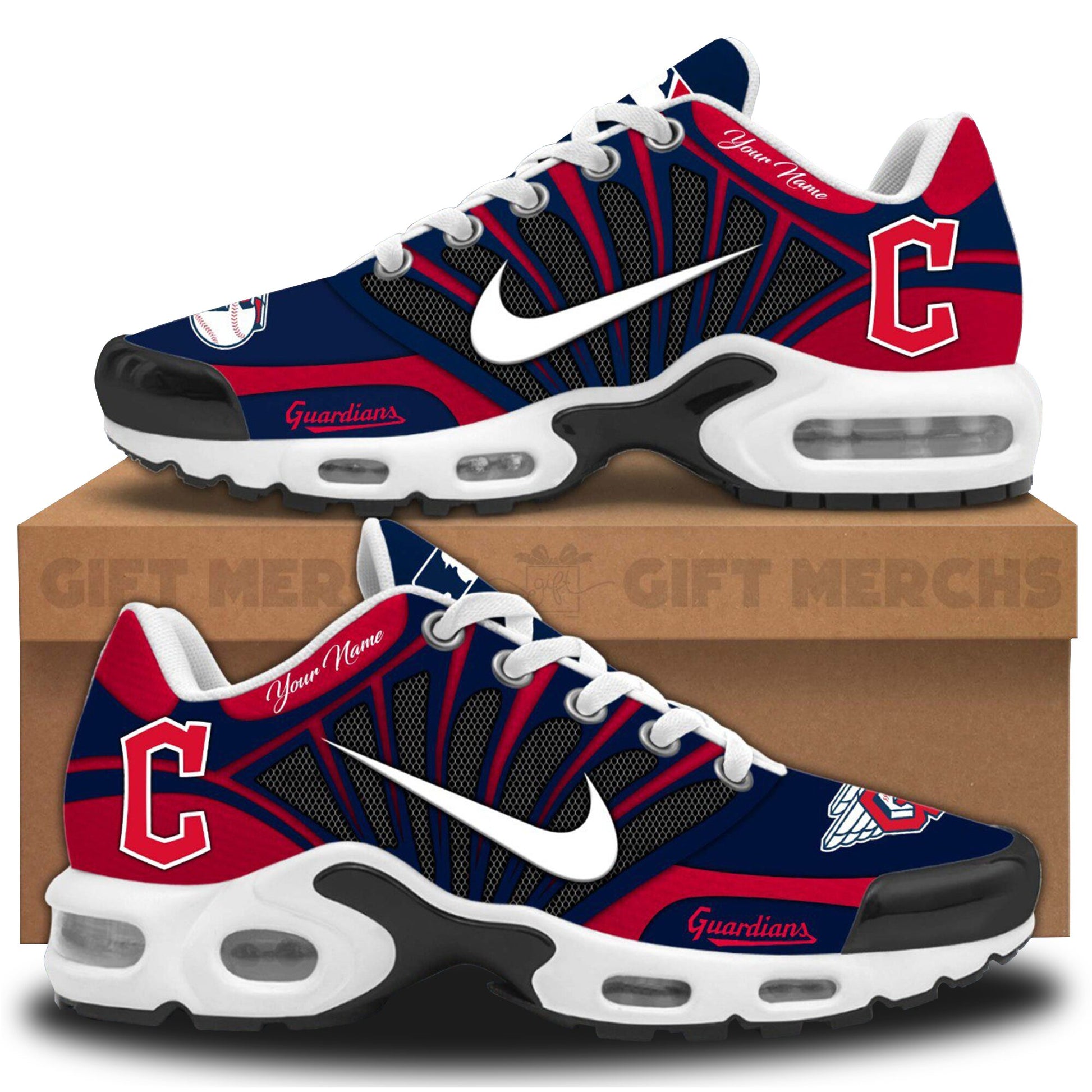 Cleveland Guardians Customized Sport Shoes PT66018
