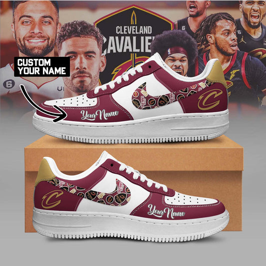 Cleveland Cavaliers - Air Force 1 shoes | WJ31