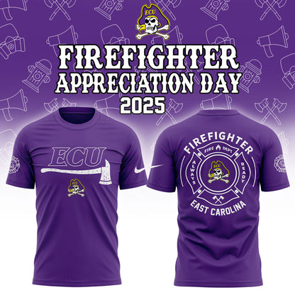 East Carolina Firefighter Application Day Shirt