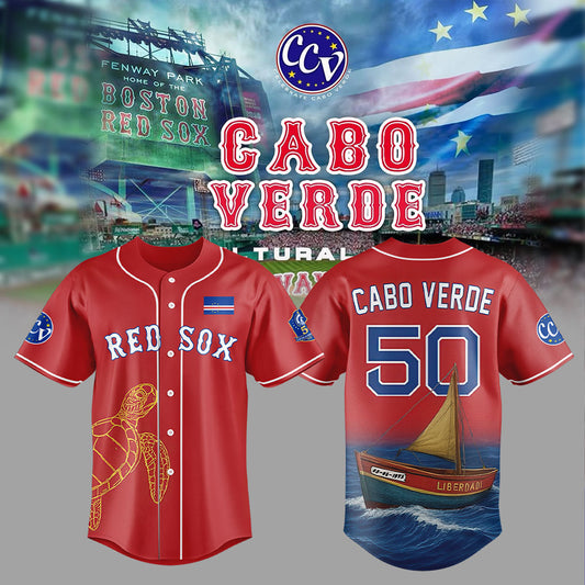 . Limited Edition B.R Sox Cabo Verdean Celebration Jersey