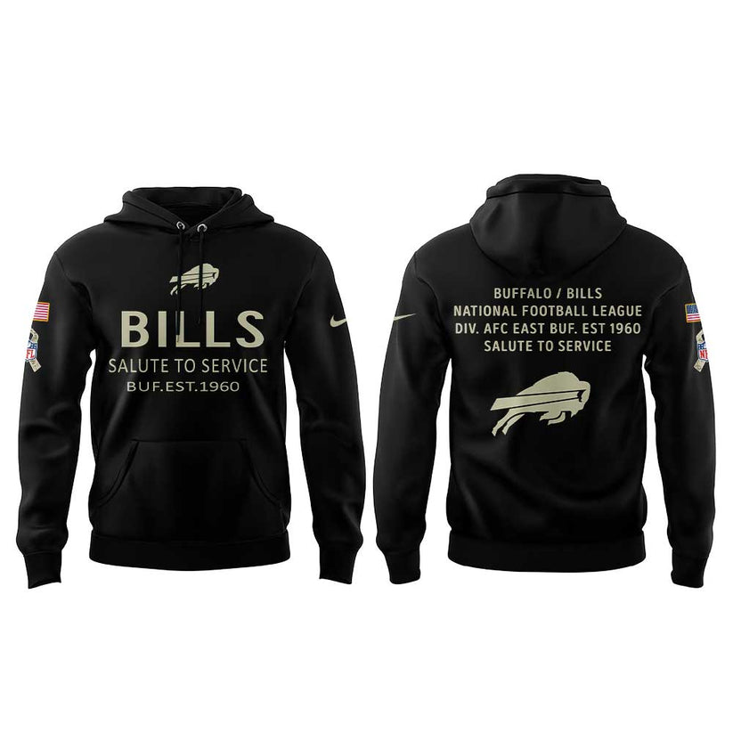 Buffalo Bills 2025 Salute to Service Limited Combo Hoodie
