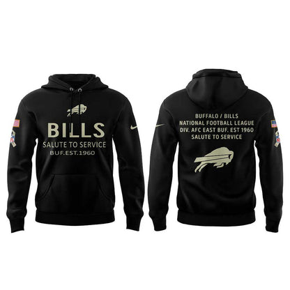 Buffalo Bills 2025 Salute to Service Limited Combo Hoodie
