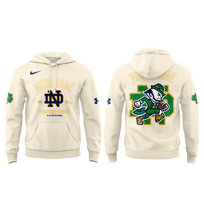 Notre Dame Football Coach Marcus Freeman 2025 Combo Hoodie