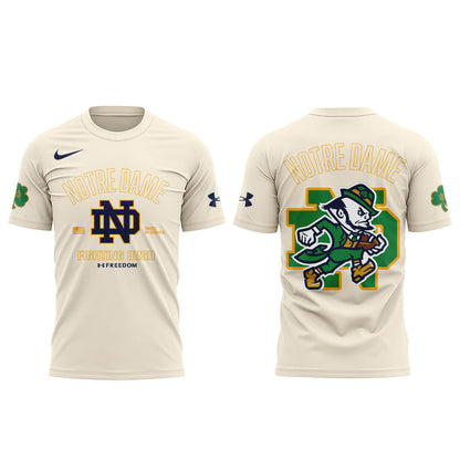 Notre Dame Football Coach Marcus Freeman 2025 Combo T-Shirt