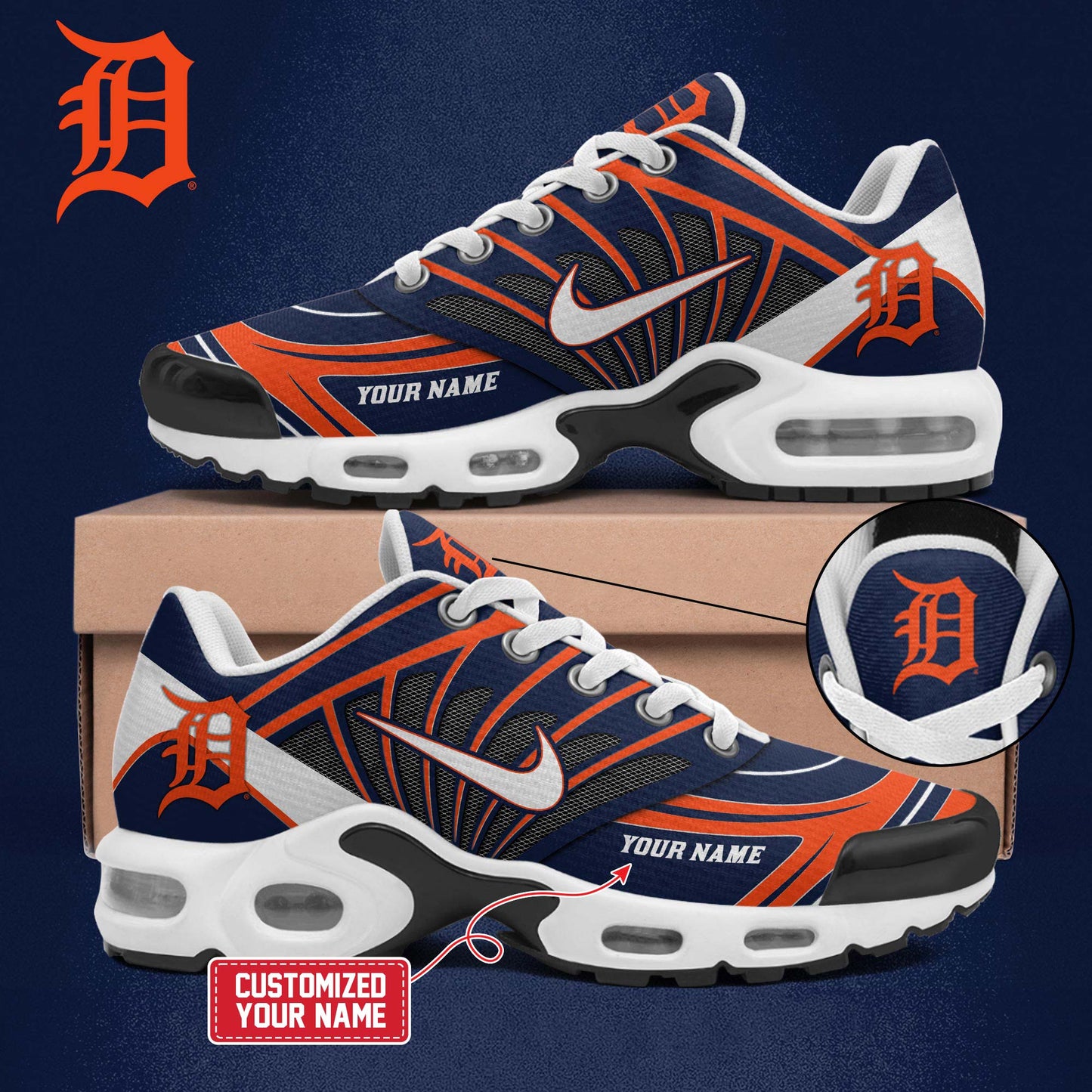 Detroit Tigers Special Edition 2025 New Shoes