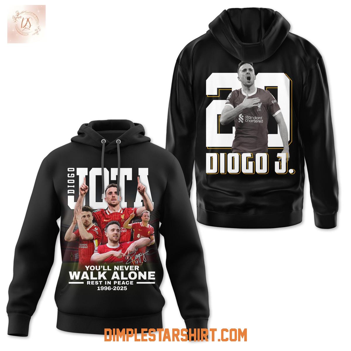 Diogo Jota You’ll Never Walk Alone 2025 Hoodie