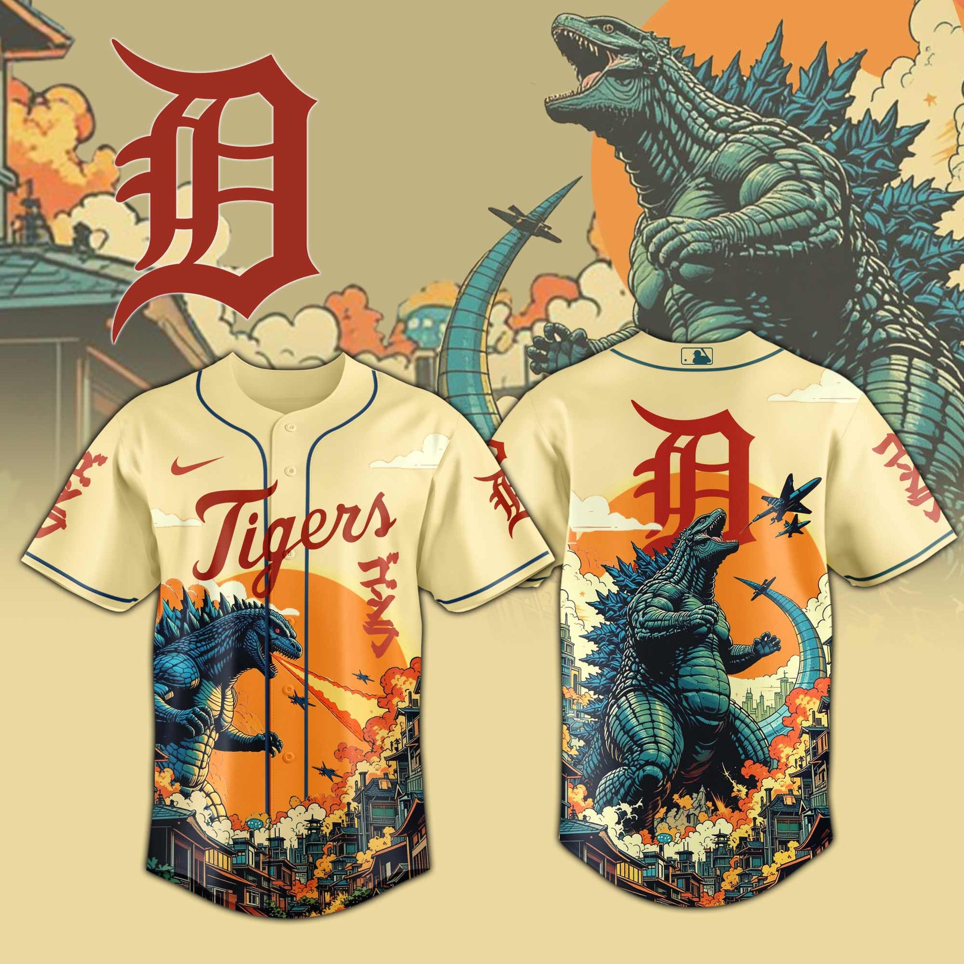 DET Special Godzilla Limited Edition Jersey